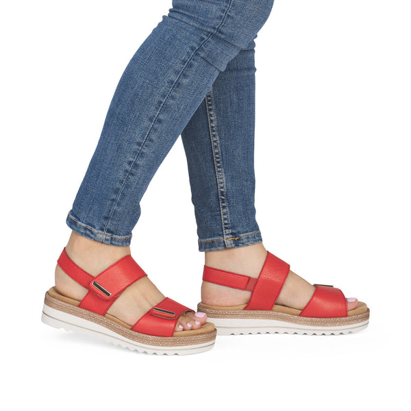 Remonte D0Q59-33 (Red) - Women's