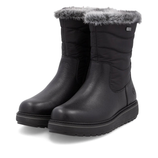 Remonte D0U79-03 (Black) - Women's