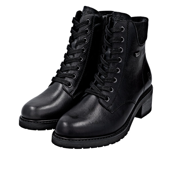 Remonte D1A70-01 (Black) - Women's