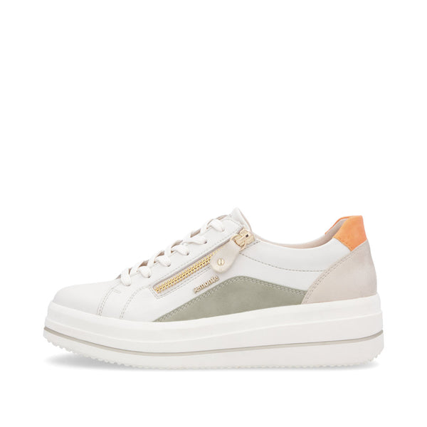 Remonte D1C01-81 (White Orange/Green Multicolor ) - Women’s