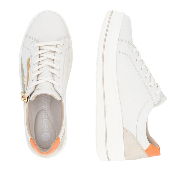 Remonte D1C01-81 (White Orange/Green Multicolor ) - Women’s