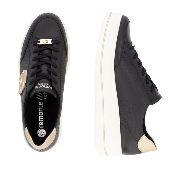 Remonte D1C07-03 (Black Multicolour) - Women’s