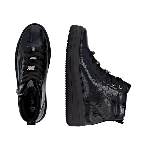 Remonte D1C72-00 (Black) - Women's