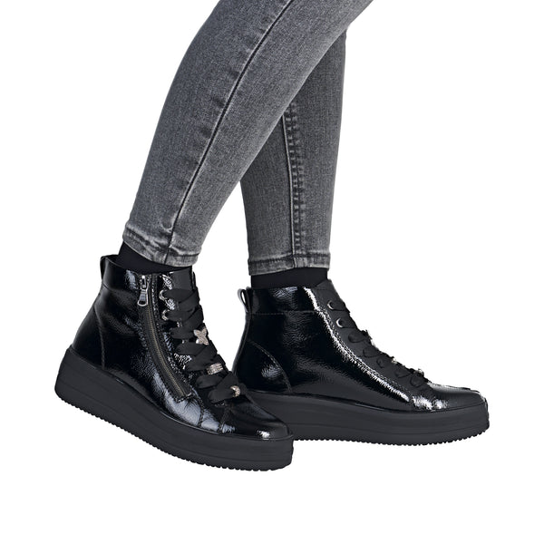 Remonte D1C72-00 (Black) - Women's