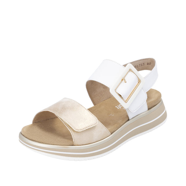 Remonte D1J53-80 (White/Beige) - Women's