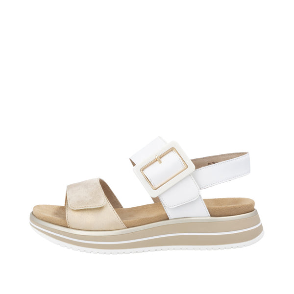 Remonte D1J53-80 (White/Beige) - Women's