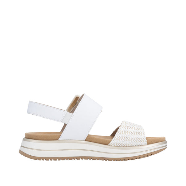 Remonte D1J53-81 (White/Gold) - Women's