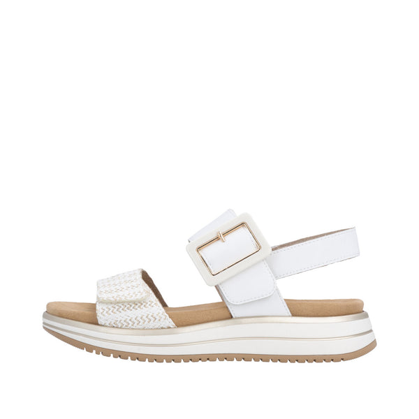 Remonte D1J53-81 (White/Gold) - Women's