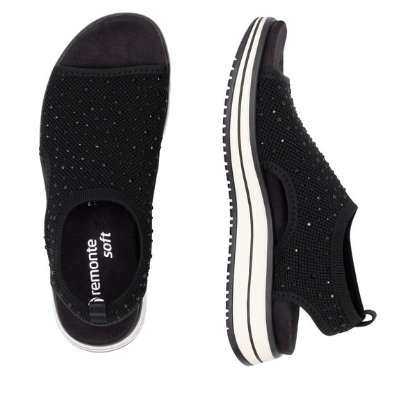 Remonte D1J55-00 (Black) - Women's