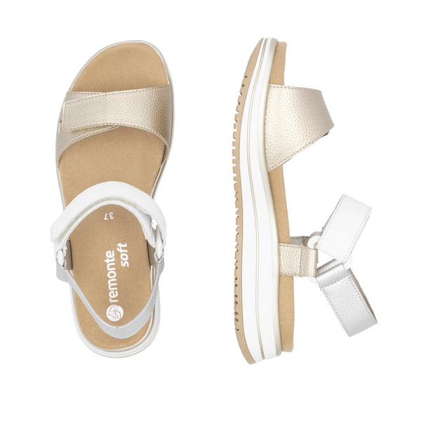 Remonte D1J57-90 (Metallic) - Women's