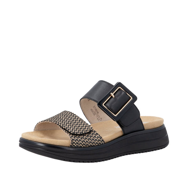 Remonte D1J61-03 (Black) - Women's