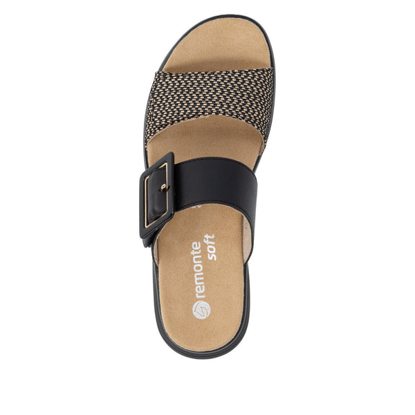 Remonte D1J61-03 (Black) - Women's
