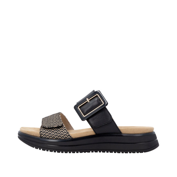 Remonte D1J61-03 (Black) - Women's