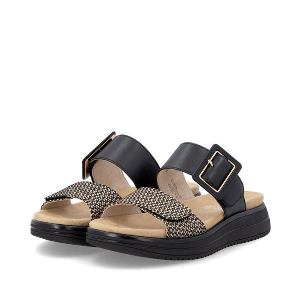 Remonte D1J61-03 (Black) - Women's