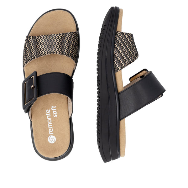 Remonte D1J61-03 (Black) - Women's