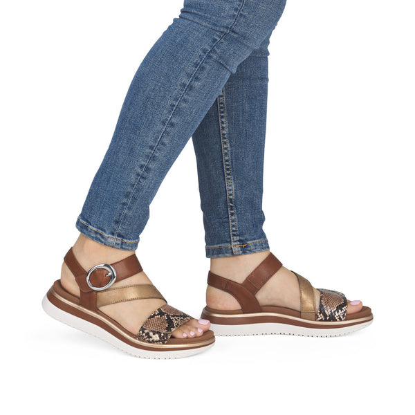 Remonte D1J64-25 (Brown) - Women's