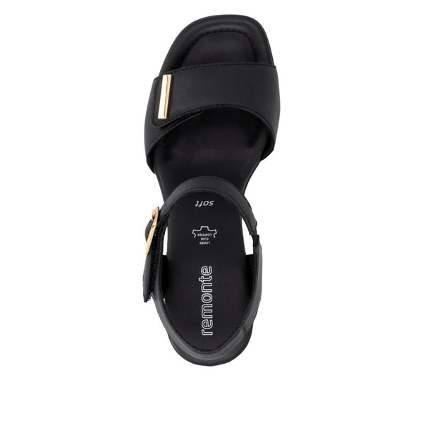Remonte D1K54-00 (Black) - Women's