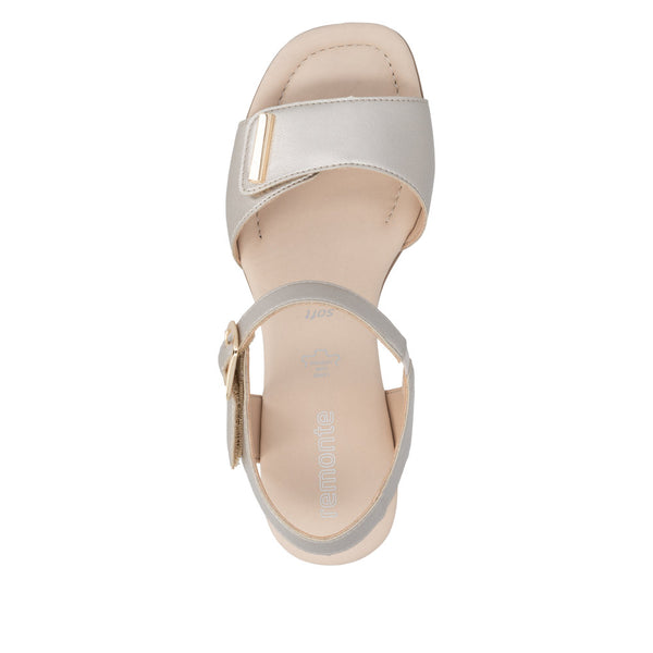 Remonte D1K54-90 (Gold) - Women's
