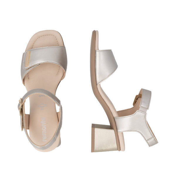 Remonte D1K54-90 (Gold) - Women's