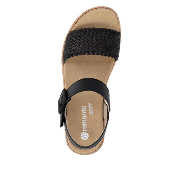 Remonte D1N56-00 (Black) - Women's