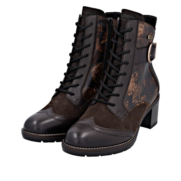 Remonte D2A77-25 (Brown) - Women's