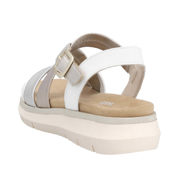 Remonte D2K53-91 (White/Metallic) - Women's