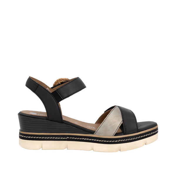 Remonte D2L50-03 (Black Multi) - Women's