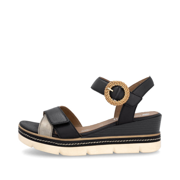 Remonte D2L50-03 (Black Multi) - Women's