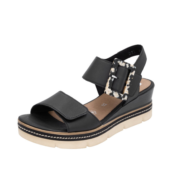 Remonte D2L53-00 (Black) - Women's
