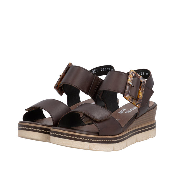 Remonte D2L53-25 (Brown) - Women's