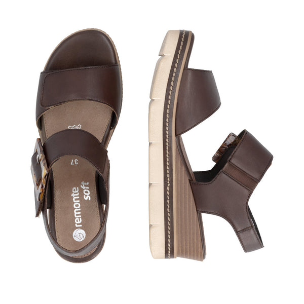 Remonte D2L53-25 (Brown) - Women's