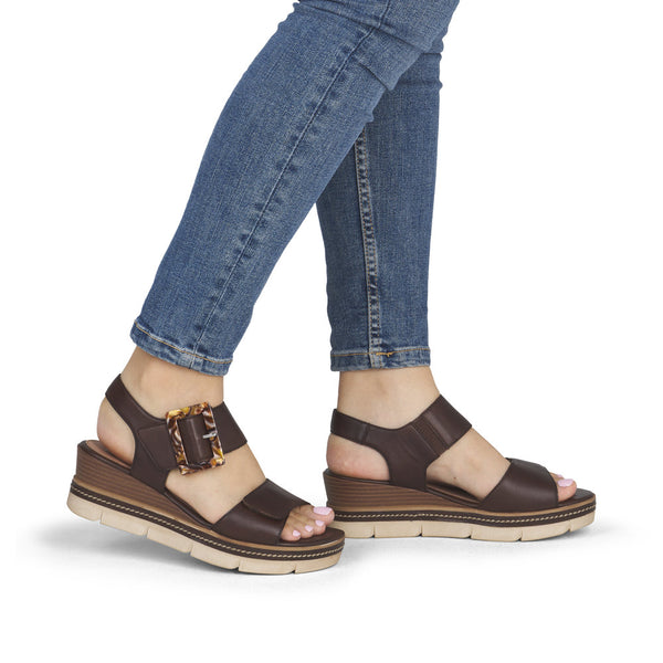 Remonte D2L53-25 (Brown) - Women's