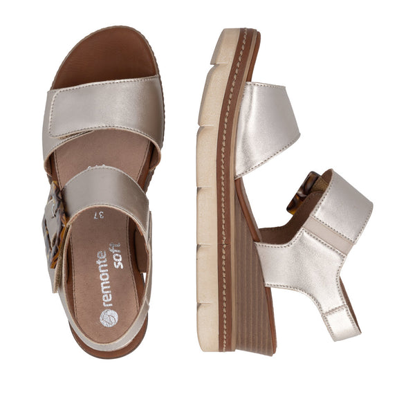Remonte D2L53-90 (Brass) - Women's