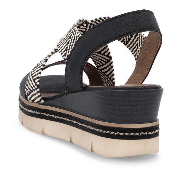 Remonte D2L54-03 (Black) - Women's