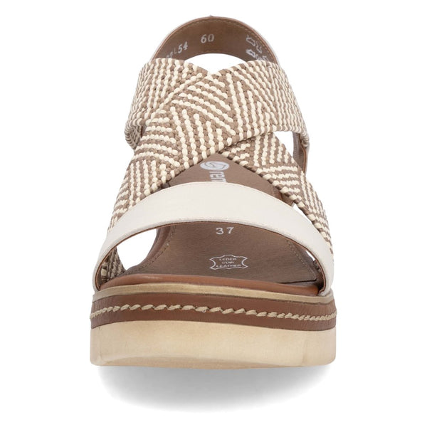 Remonte D2L54-60 (Cream) - Women's