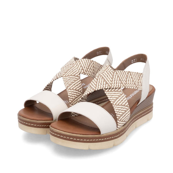 Remonte D2L54-60 (Cream) - Women's