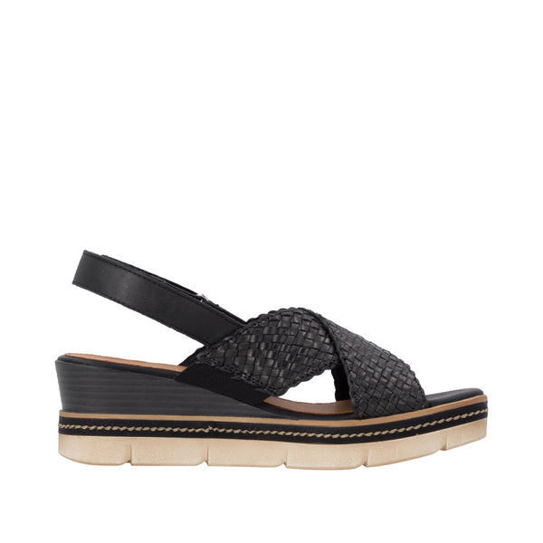 Remonte D2L59-02 (Black) - Women's