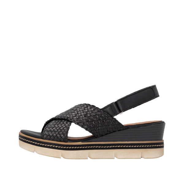 Remonte D2L59-02 (Black) - Women's