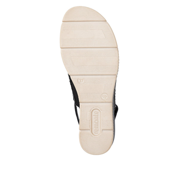 Remonte D2L59-02 (Black) - Women's