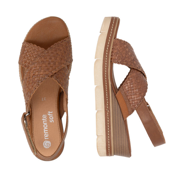 Remonte D2L59-24 (Brown) - Women's