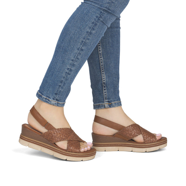 Remonte D2L59-24 (Brown) - Women's