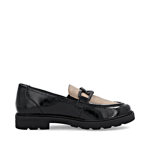 Remonte D2Q01-03 (Black/Camel) - Women's