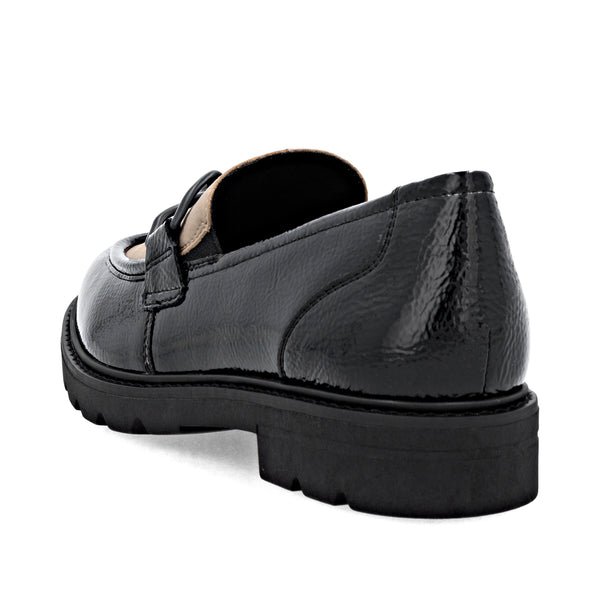 Remonte D2Q01-03 (Black/Camel) - Women's