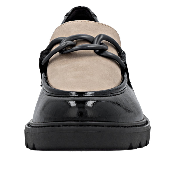 Remonte D2Q01-03 (Black/Camel) - Women's