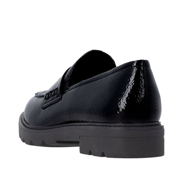 Remonte D2Q05-02 (Black Patent) - Women's