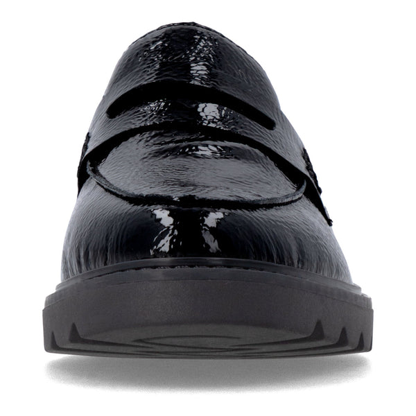 Remonte D2Q05-02 (Black Patent) - Women's
