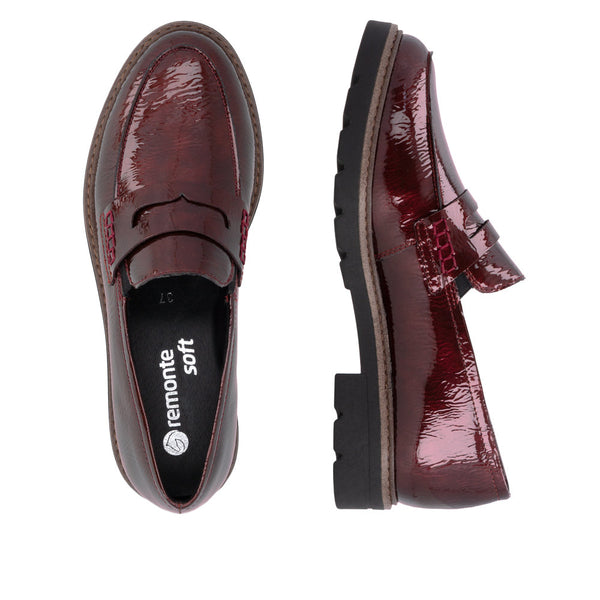 Remonte D2Q05-35 (Wine) - Women's