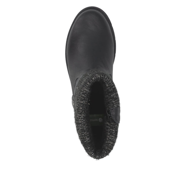 Remonte D3976-03 (Black) - Women's
