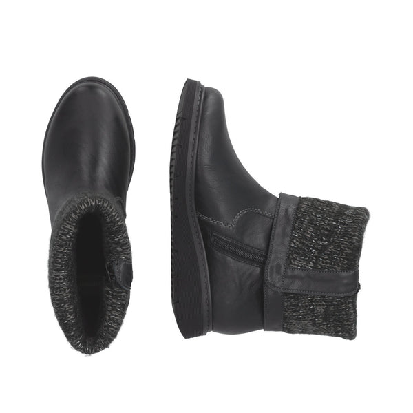 Remonte D3976-03 (Black) - Women's