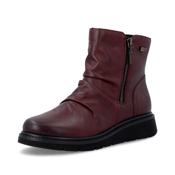 Remonte D3981-35 (Burgundy) - Women's